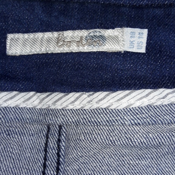 Boden A Line Dark Denim Skirt - Picture 4 of 4